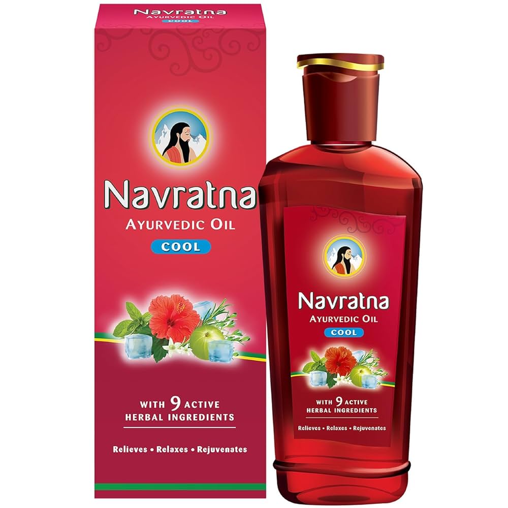 Navratna Ayurvedic Oil Cool 270ml